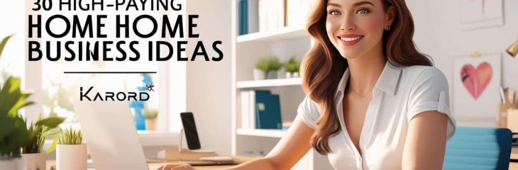 30 ایده پردرآمد برای شروع شغل خانگی