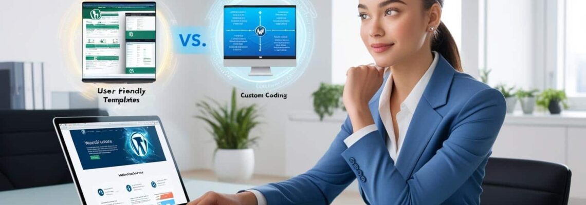 طراحی سایت با وردپرس یا کدنویسی اختصاصی؟ بررسی کامل کدام گزینه برای ما بهتر است؟