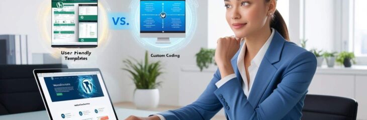 طراحی سایت با وردپرس یا کدنویسی اختصاصی؟ بررسی کامل کدام گزینه برای ما بهتر است؟