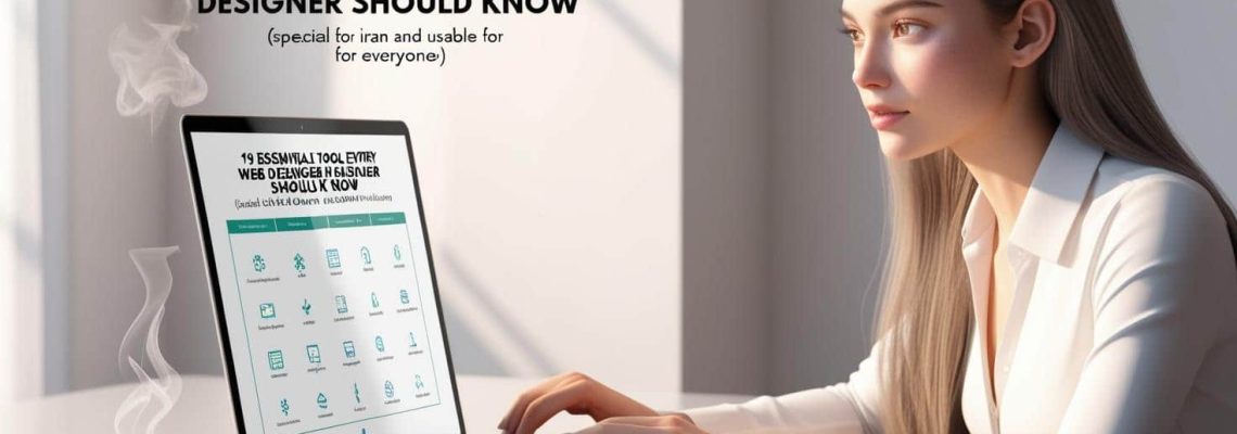 معرفی 19 ابزار ضروری که هر طراح سایت باید بشناسد (ویژه ایران و قابل استفاده برای همه)