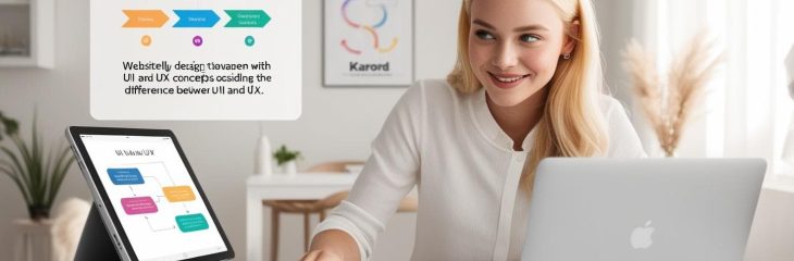 تفاوت UI و UX در طراحی سایت و چرا هر دو مهم هستند؟ راهنمای جامع برای طراحان وب